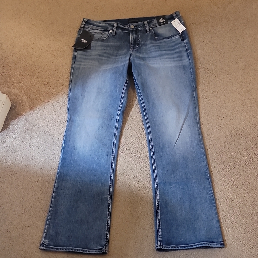 Silver Jeans Light Blue Flare Women's Jeans